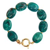 Bracelet pastille emerald