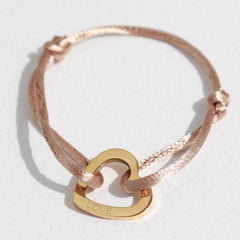 Armband sweet love champagne