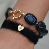 Conjunto de pulseras Pastille negro
