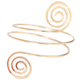 Armcuff golden swirl