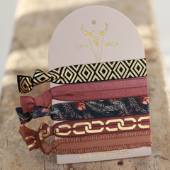 Ibiza elastic bands Autumn colors