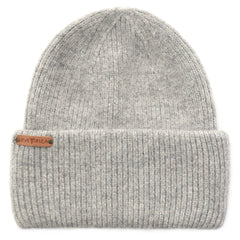 Gorro de lana gris