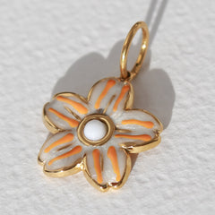 Charm-Blume orange