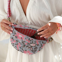 Crossbody bag light blue