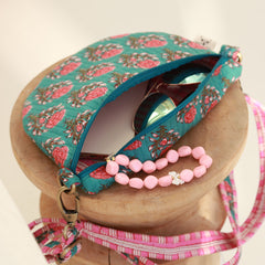 Crossbody bag turquoise