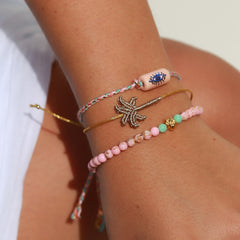 Armband palm champagne