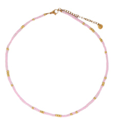 Choker Miyuki rosa