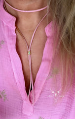 Halsband rosa schutz vor bösem Blick
