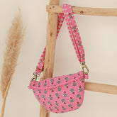 Bolso bandolera rosa