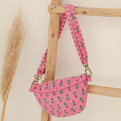 Crossbody tas roze