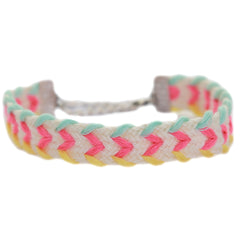 Geweven enkelbandje Rivierá