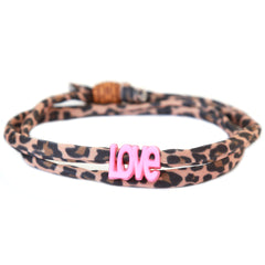 Tobillera leopard love: ¡elige tu propio color!