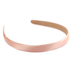 Hair band satin pink