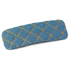 Hair clip denim dark blue