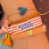 Armband set herz küsse