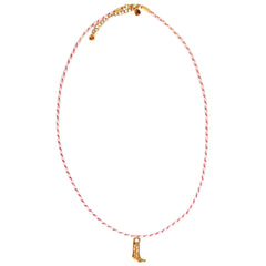 Halskette mit Cowboystiefel