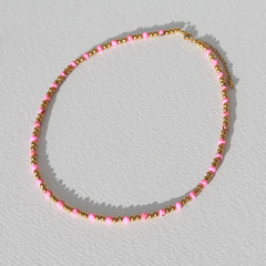 Halskette Moraira rosa