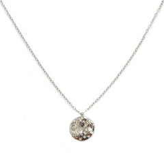 Silberne Halskette Sonne und Sterne