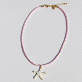 Ketting Surf Zeester wit
