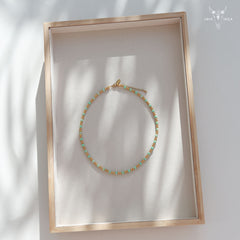 Halskette Moraira Türkis