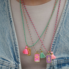 Chain gypsy amulet sun