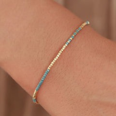 Armband Miyuki meergrün