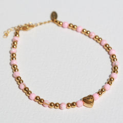 Moraira enkelband light pink