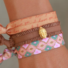 Ibiza-Gummibänder Buddha love