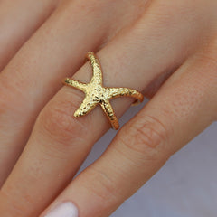 Golden ring starfish