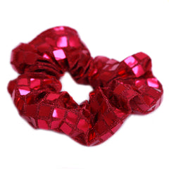 Scrunchie Disco dunkelrosa