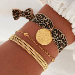 gold bracelet heart for you