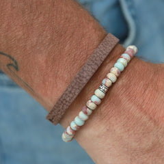 Bracelet ice blue pour hommes