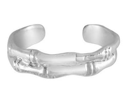 Anillo de Dedo del Pie Bamboo (plata auténtica)