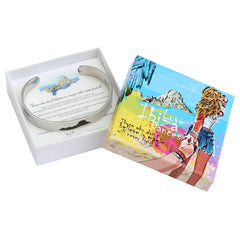 Brazalete Es Vedrá plata