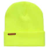 Gorro amarillo neón