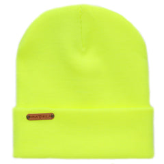 Gorro amarillo neón