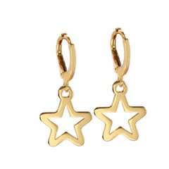 Ohrringe golden stars