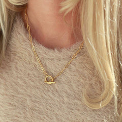Collier en or small chain trend