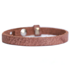 Tribe armband brown (echt leder)