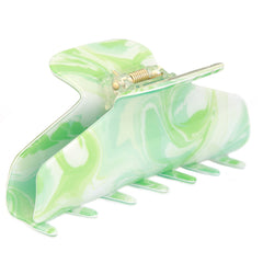 Pinza para el pelo de mármol de manzana