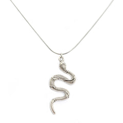 Collier en argent snake large