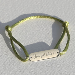 Gegraveerd armbandje You got this!