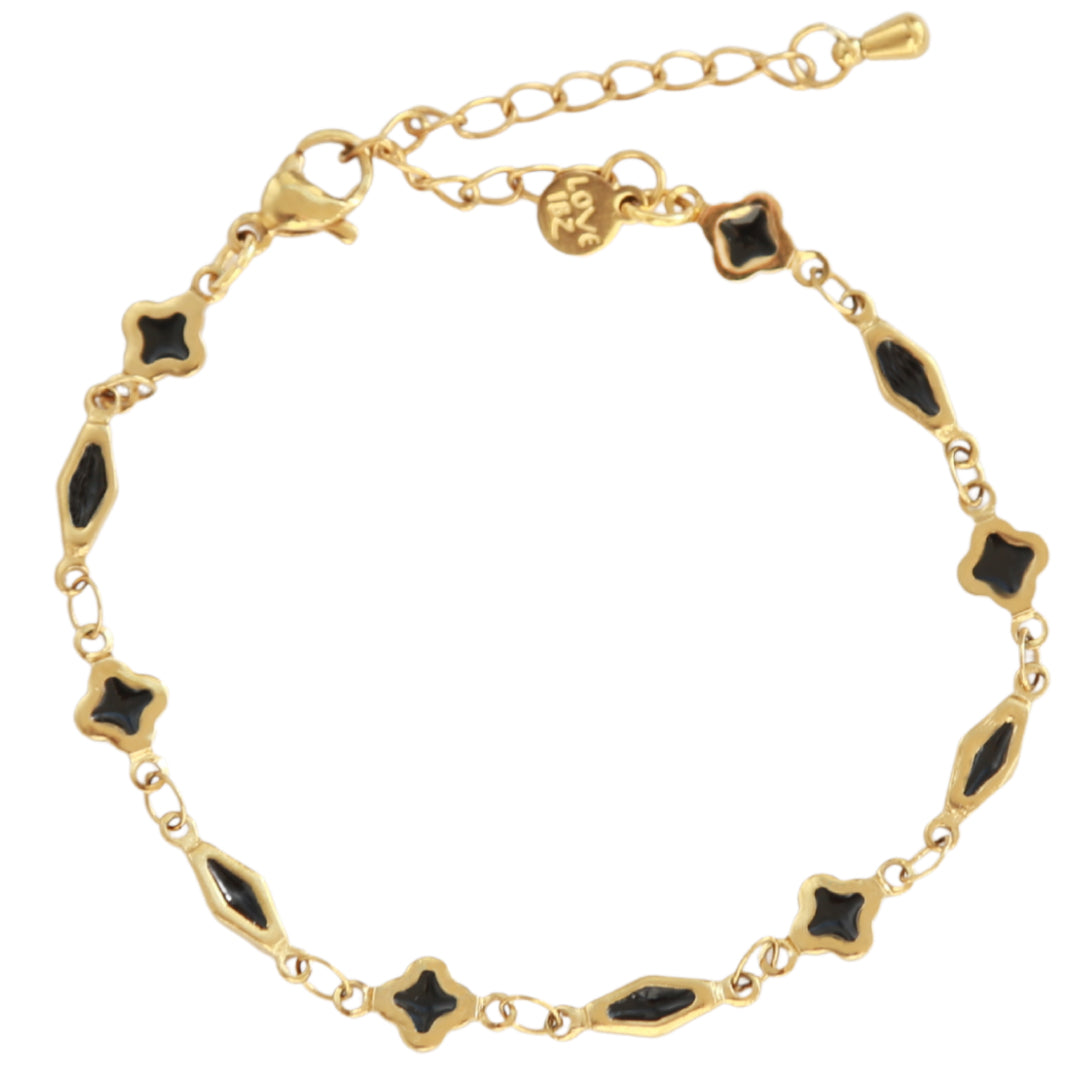 Pulsera dijes negros