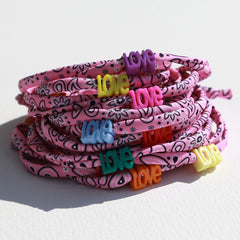 Bandana stijl enkelband - kies je eigen kleur!