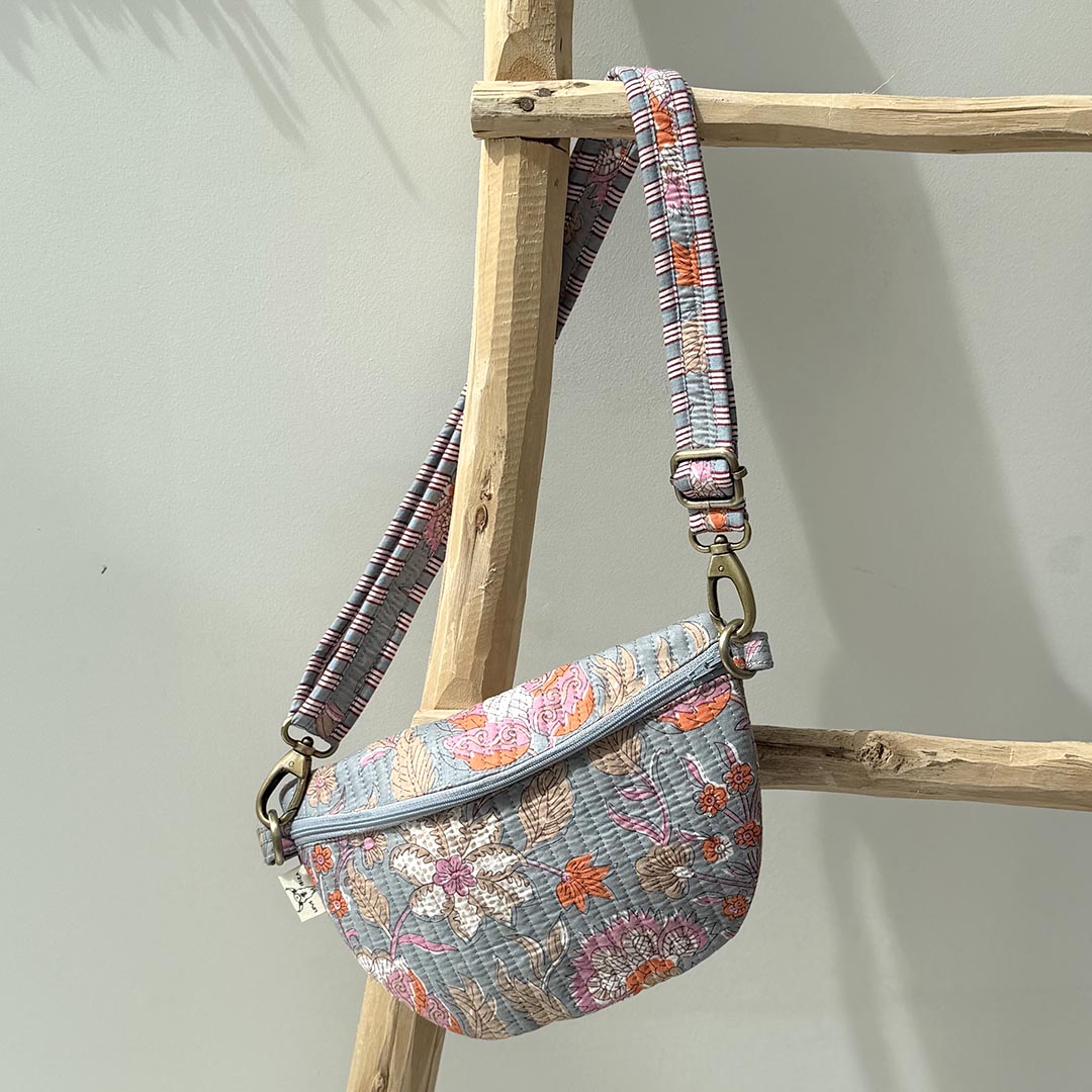 Crossbody tas French blue