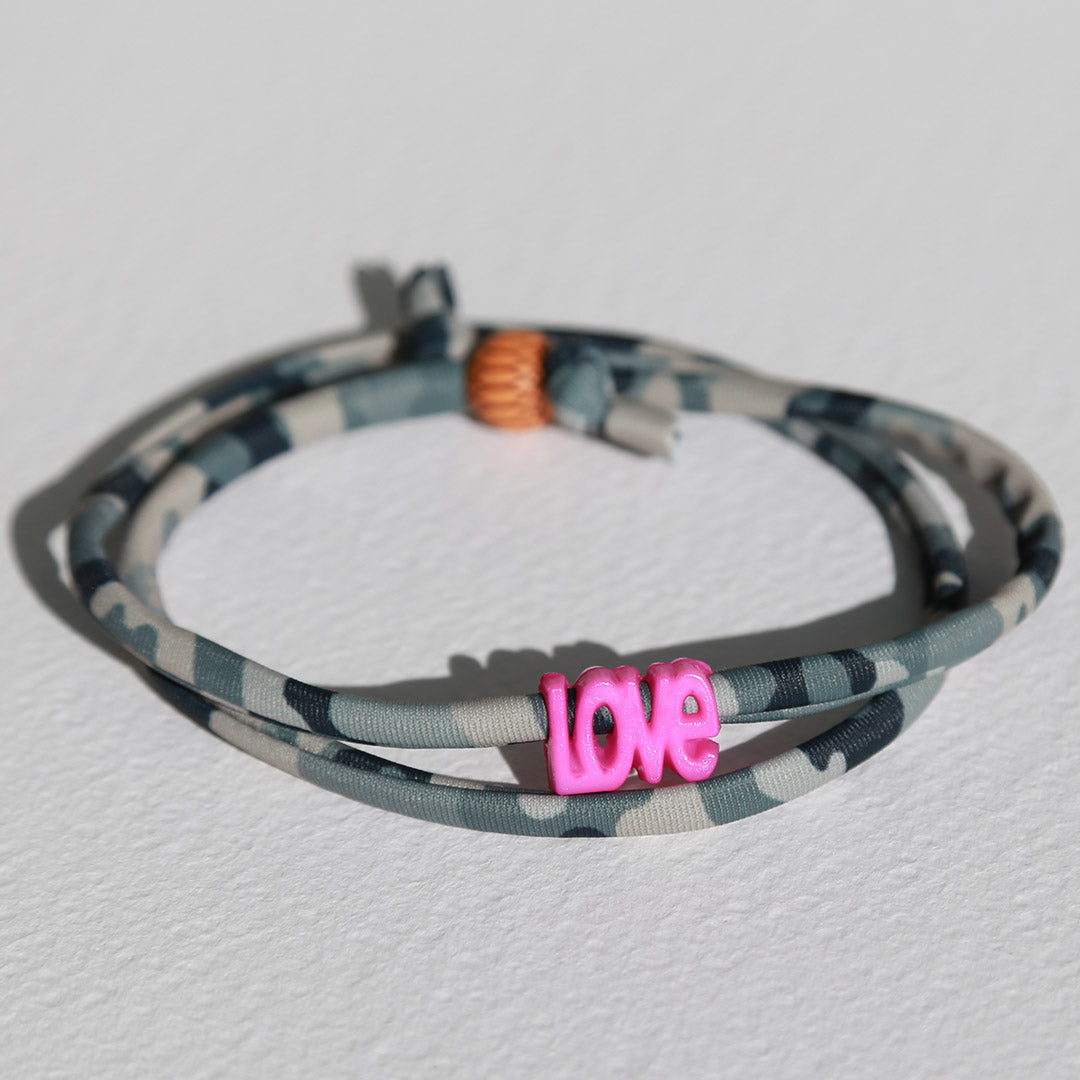 Armband - Fußkettchen camouflage