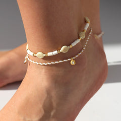 Bracelet de cheville Alhambra en or