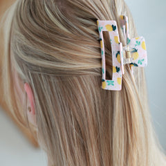 Haarspange Zitrone