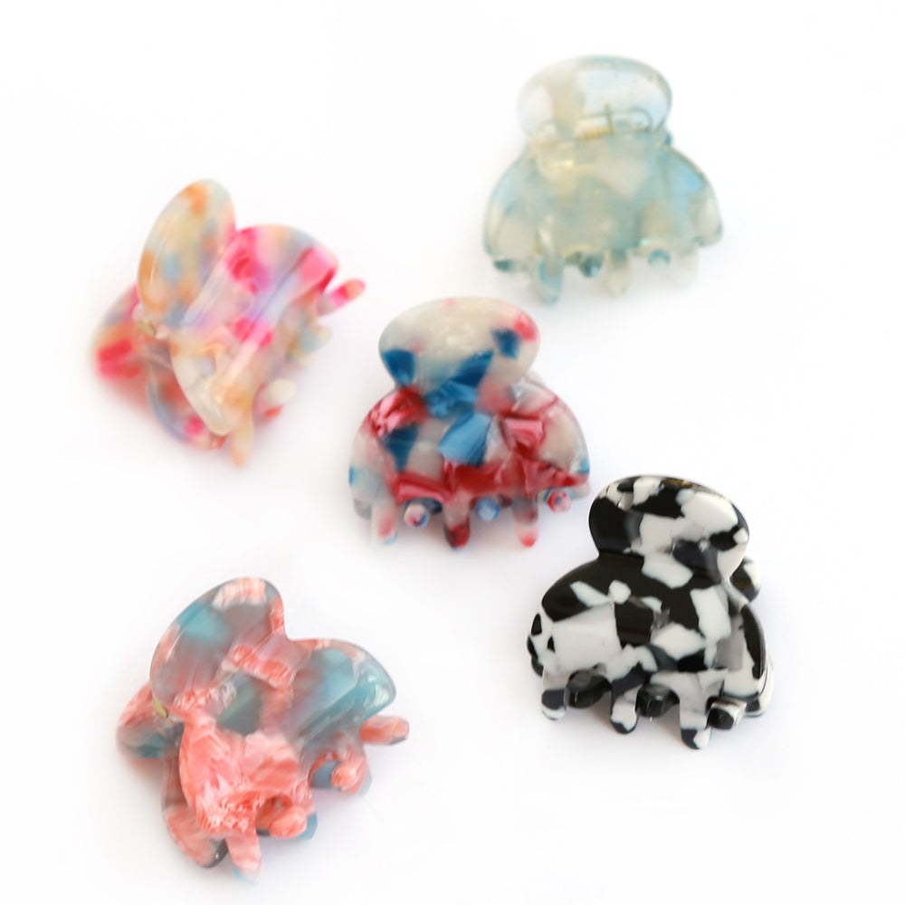 Haarklem set van 5 petit swirl