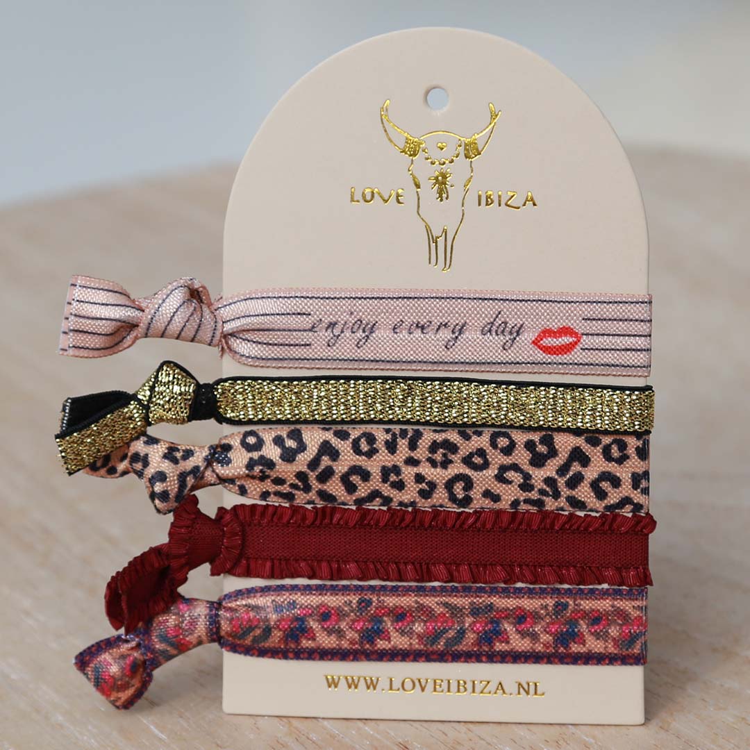 Ibiza hair ties Enjoy every day